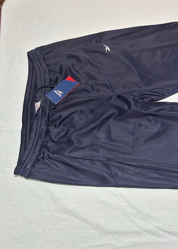 Erkek Lacivert Rahat Reebok  Kesim Eşofman Altı - Görsel 2