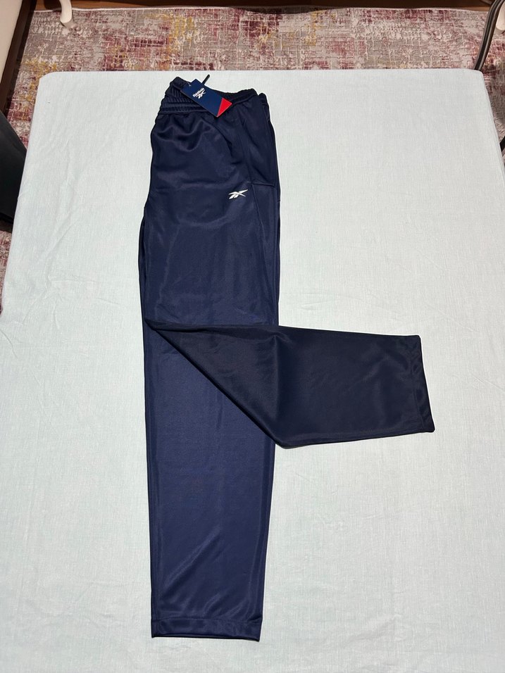 Erkek Lacivert Rahat Reebok  Kesim Eşofman Altı - Görsel 4