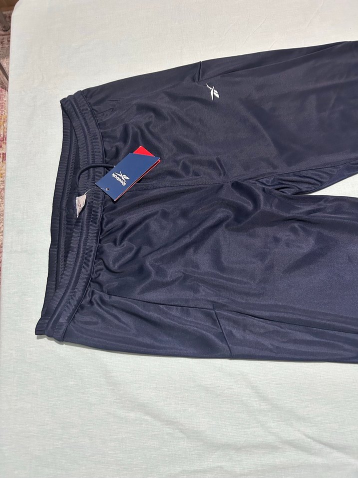 Erkek Lacivert Rahat Reebok  Kesim Eşofman Altı - Görsel 2