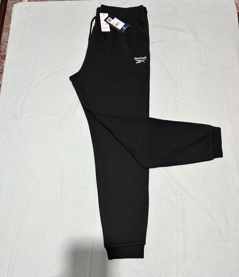 Fermuarlı Siyah Erkek Eşofman Altı - Görsel 4