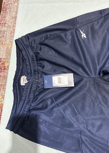 Erkek Lacivert Rahat Kesim Reebok eşofman altı - Görsel 2