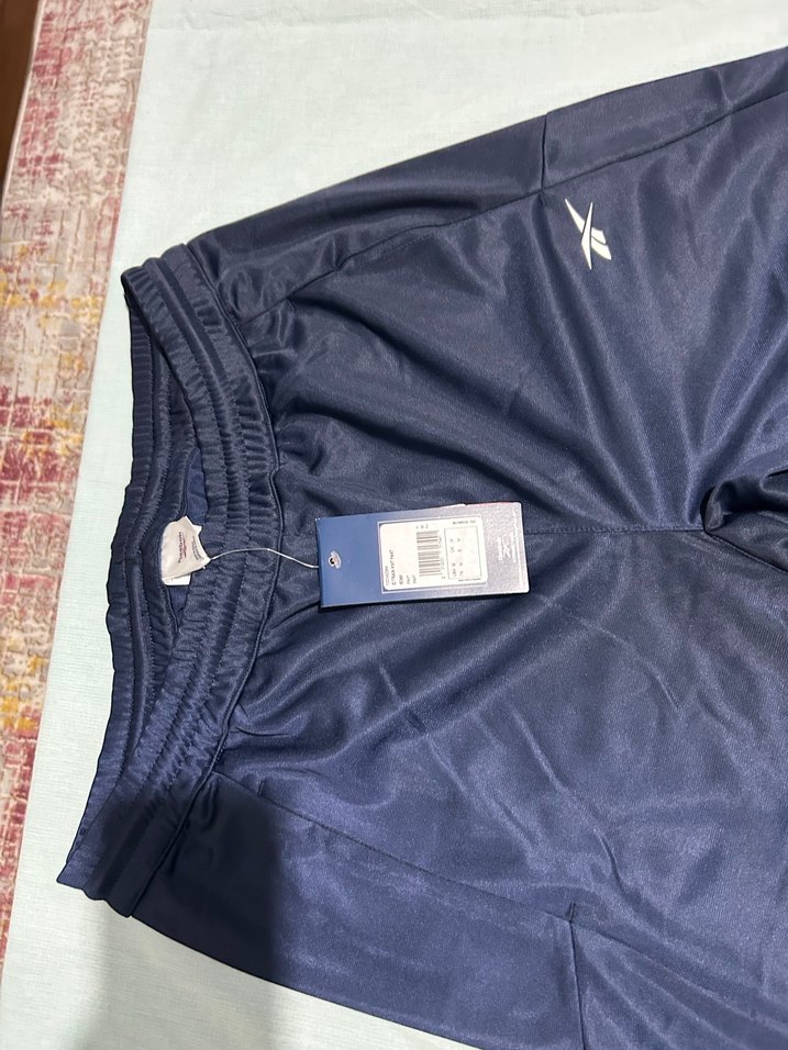 Erkek Lacivert Rahat Kesim Reebok eşofman altı - Görsel 2