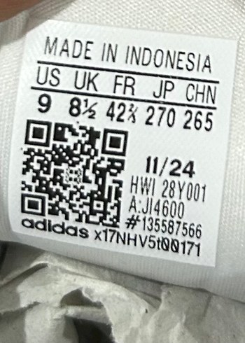 Erkek Beyaz Spor Ayakkabı Adidas - Görsel 7