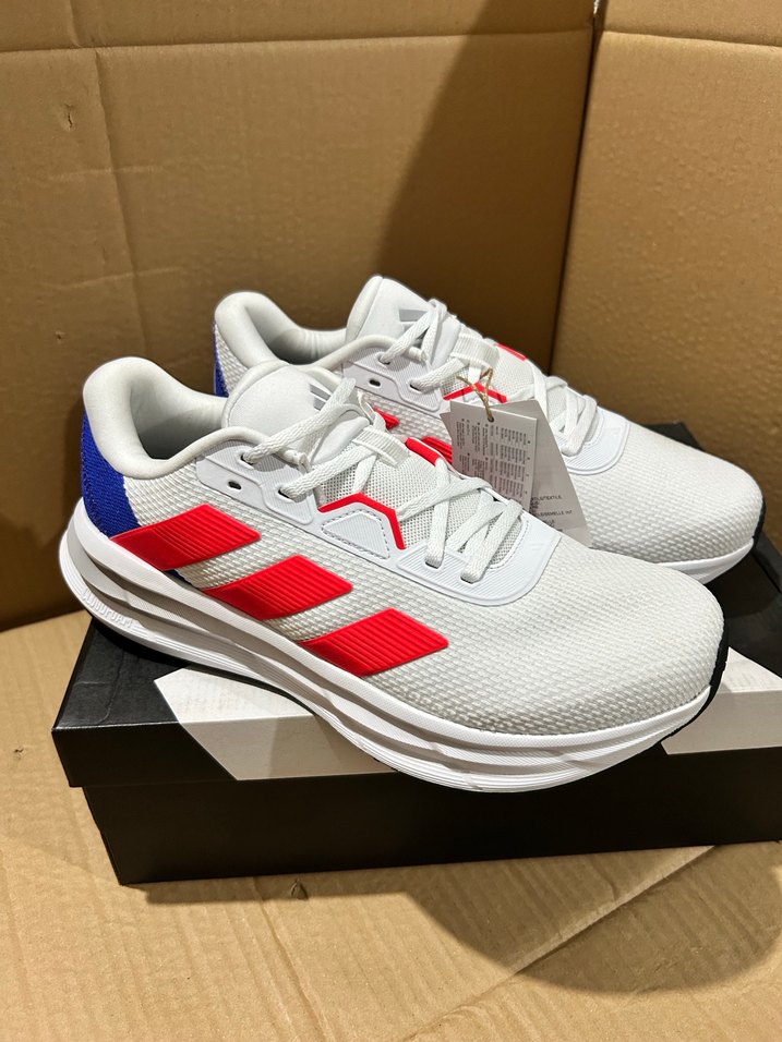 Erkek Beyaz Spor Ayakkabı Adidas - Görsel 3