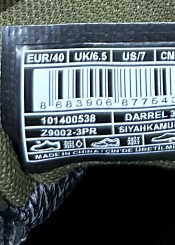 Lumberjack Siyah Erkek Outdoor Ayakkabı - Görsel 8