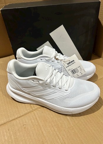 Beyaz Erkek Koşu ve Antrenman Ayakkabısı Adidas - Görsel 5