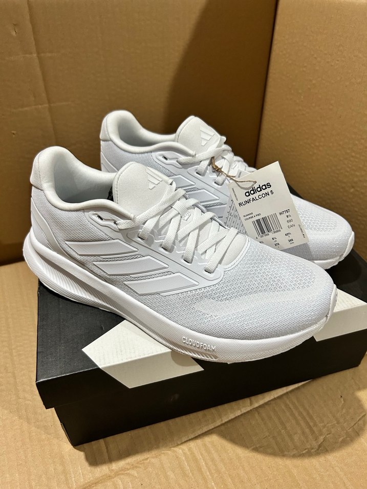 Beyaz Erkek Koşu ve Antrenman Ayakkabısı Adidas - Görsel 3