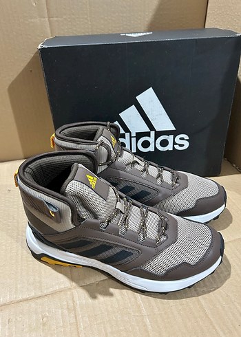 Erkek Spor Kahverengi Adidas Outdoor Ayakkabı - Görsel 6