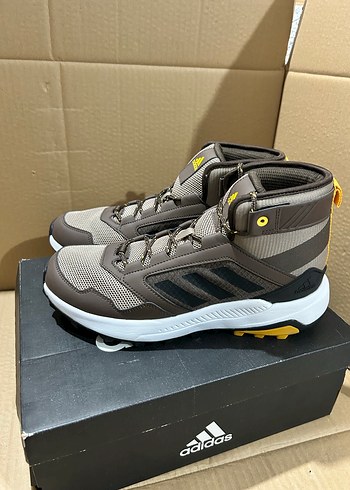 Erkek Spor Kahverengi Adidas Outdoor Ayakkabı - Görsel 4