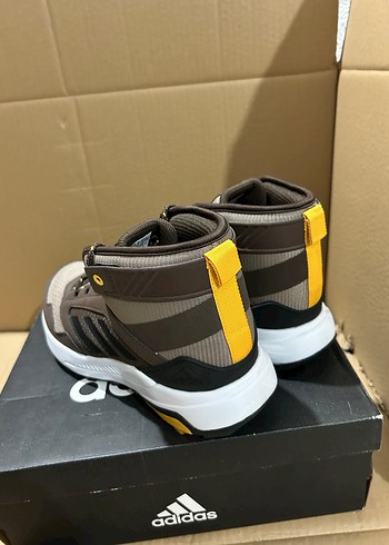 Erkek Spor Kahverengi Adidas Outdoor Ayakkabı - Görsel 3