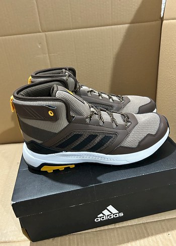 Erkek Spor Kahverengi Adidas Outdoor Ayakkabı - Görsel 5