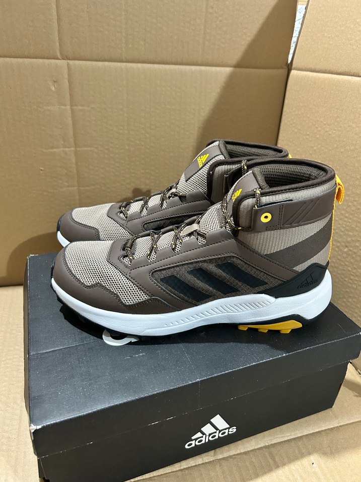 Erkek Spor Kahverengi Adidas Outdoor Ayakkabı - Görsel 4