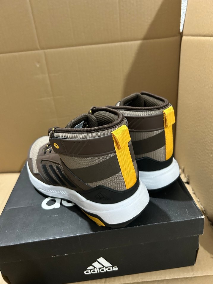 Erkek Spor Kahverengi Adidas Outdoor Ayakkabı - Görsel 3