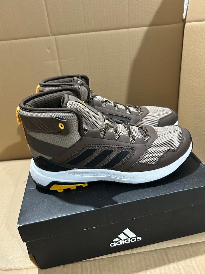 Erkek Spor Kahverengi Adidas Outdoor Ayakkabı - Görsel 5