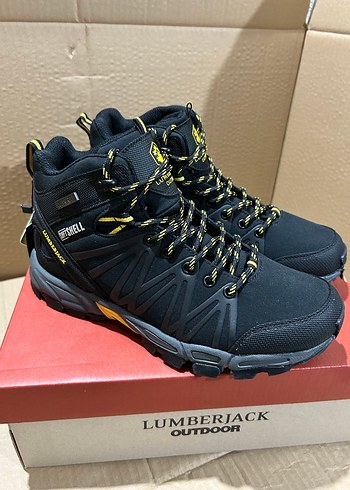 Siyah Sarı Lumberjack Outdoor Erkek Ayakkabı - Görsel 3