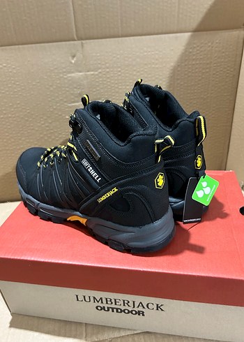 Siyah Sarı Lumberjack Outdoor Erkek Ayakkabı - Görsel 4