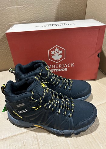 Siyah Sarı Lumberjack Outdoor Erkek Ayakkabı - Görsel 5