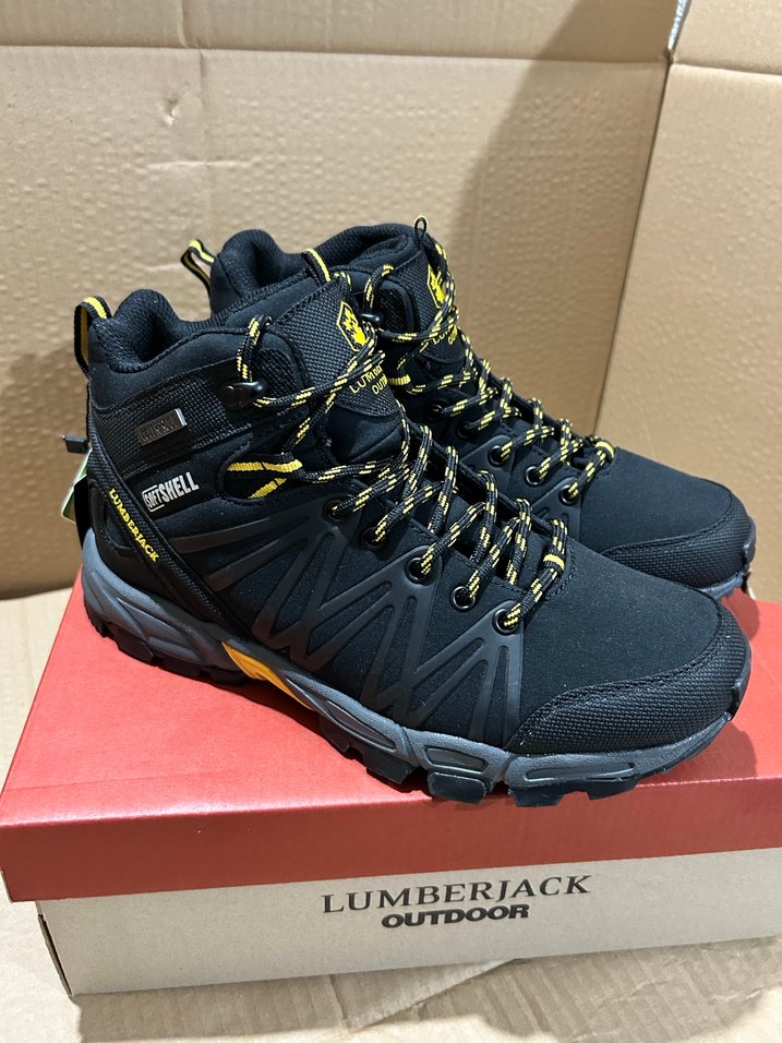 Siyah Sarı Lumberjack Outdoor Erkek Ayakkabı - Görsel 3