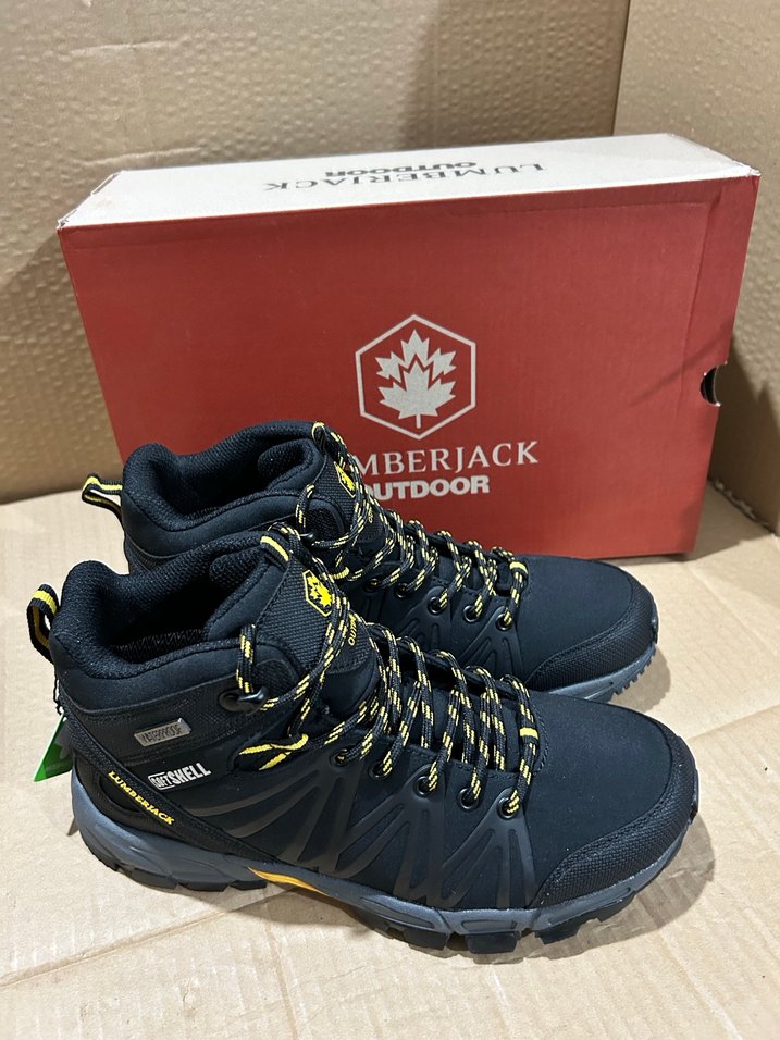 Siyah Sarı Lumberjack Outdoor Erkek Ayakkabı - Görsel 5