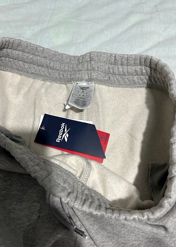 Reebok Gri Rahat Kesim Erkek Eşofman Altı cargo pantolon - Görsel 5