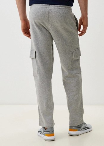 Reebok Gri Rahat Kesim Erkek Eşofman Altı cargo pantolon - Görsel 7