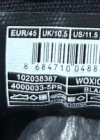 U.S. Polo Assn. Siyah Erkek Kemerli Bot - Görsel 8