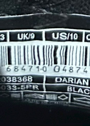 U.S. Polo Assn. Siyah erkek Dolgu Topuk Bot - Görsel 7