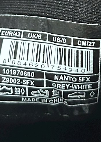 Lotto Gri Erkek Koşu ve Antrenman Ayakkabısı - Görsel 7