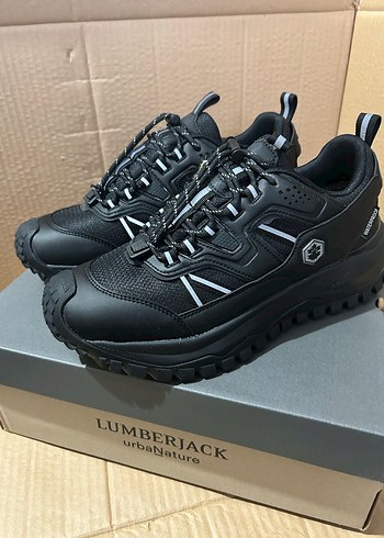 Siyah Erkek Outdoor Spor Ayakkabısı Laced - Görsel 3