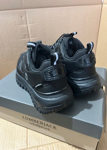 Siyah Erkek Outdoor Spor Ayakkabısı Laced - Görsel 4