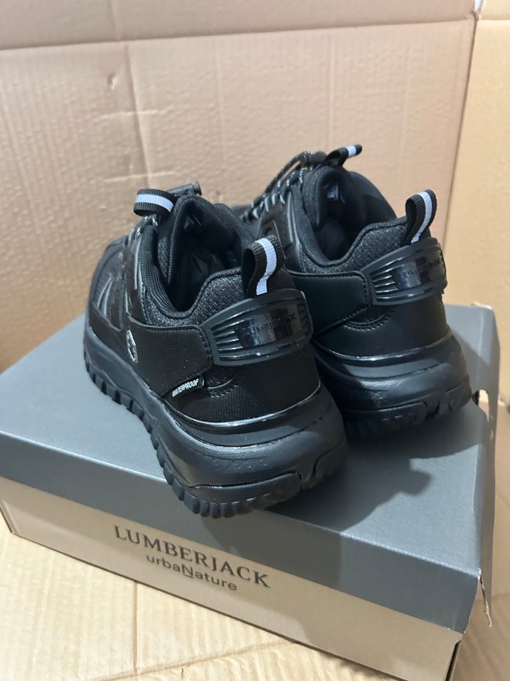 Siyah Erkek Outdoor Spor Ayakkabısı Laced - Görsel 4