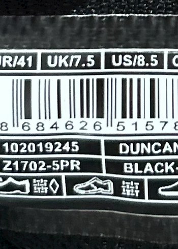 Lumberjack Outdoor Siyah Erkek Spor Ayakkabı - Görsel 6