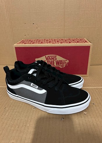 37 Beden siyah Renk Siyah Gri Vans Spor Ayakkabı