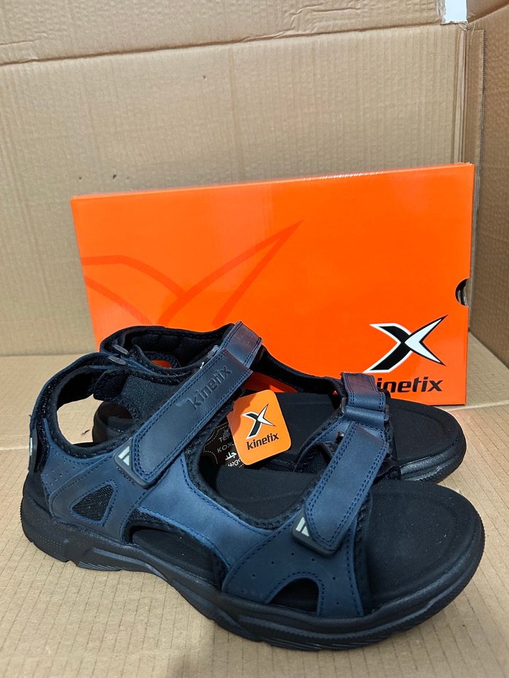 Kinetix Erkek Lacivert Cırtlı Sandalet - Görsel 5