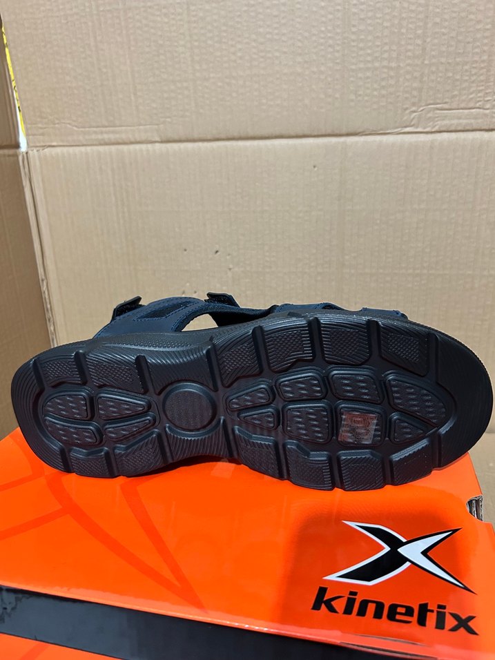Kinetix Erkek Lacivert Cırtlı Sandalet - Görsel 3