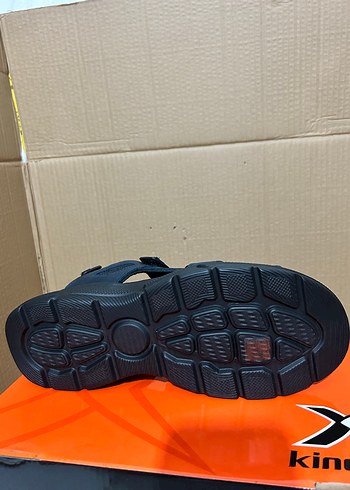 Mavi Erkek Spor Sandalet Velcro Kayışlı - Görsel 3