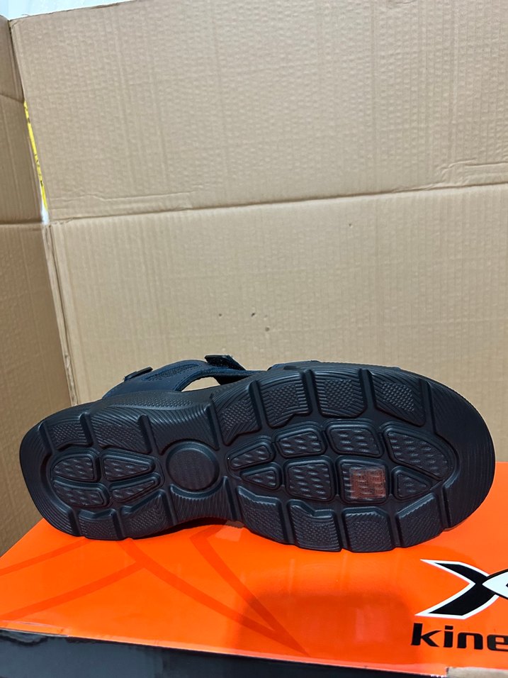 Mavi Erkek Spor Sandalet Velcro Kayışlı - Görsel 3