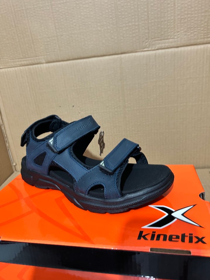 Erkek Siyah Velcro Spor Sandalet - Görsel 2