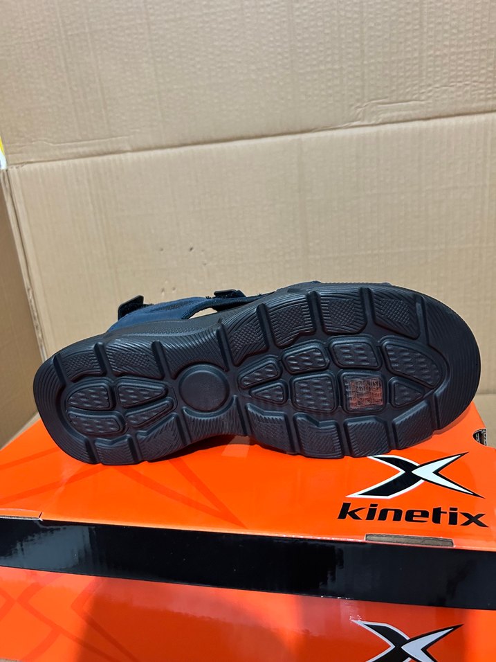 Erkek Siyah Velcro Spor Sandalet - Görsel 3