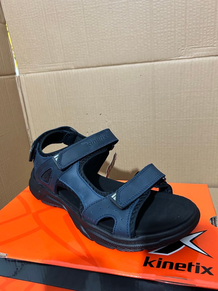 Erkek Lacivert Kinetix Cırtcırtlı Sandalet - Görsel 2