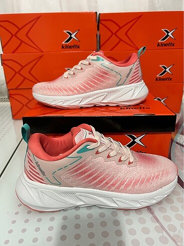 38 Beden pembe Renk Kadın spor kinetix