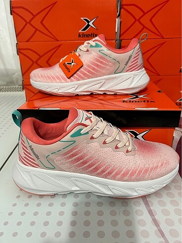 40 Beden pembe Renk Kadın spor kinetix