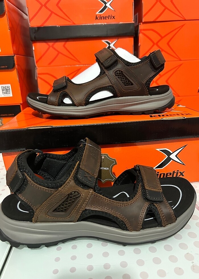 Erkek spor sandalet kinetix - Görsel 4