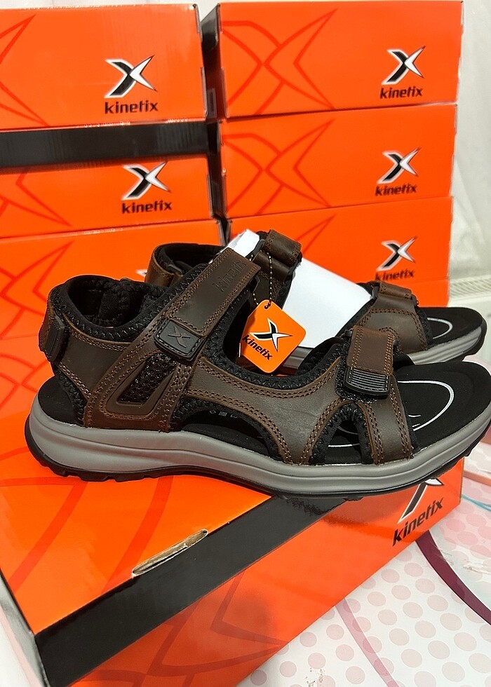 Erkek spor sandalet kinetix - Görsel 5