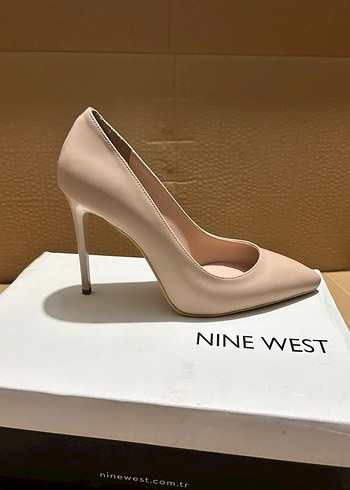 Nine West Bej Stiletto Topuklu Kadın Ayakkabı