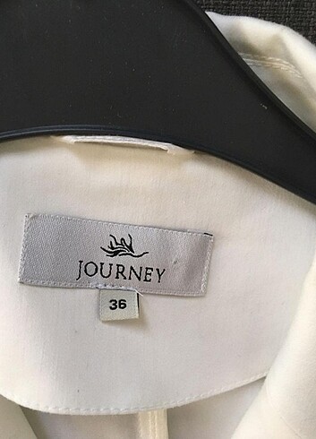 36 Beden Journey beyaz kadın ceket