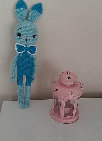 El örmesi tavşan amigurumi tavsan
