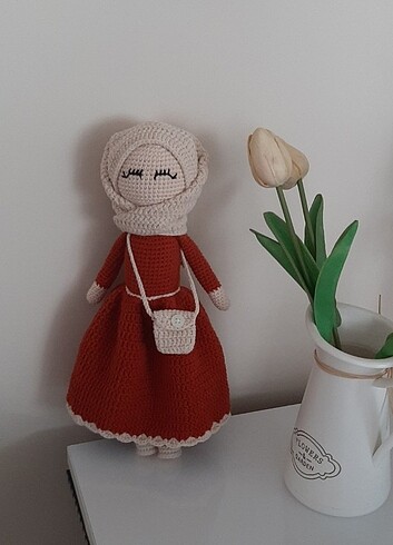 Barbie Tesettürlü amigurumi bebek