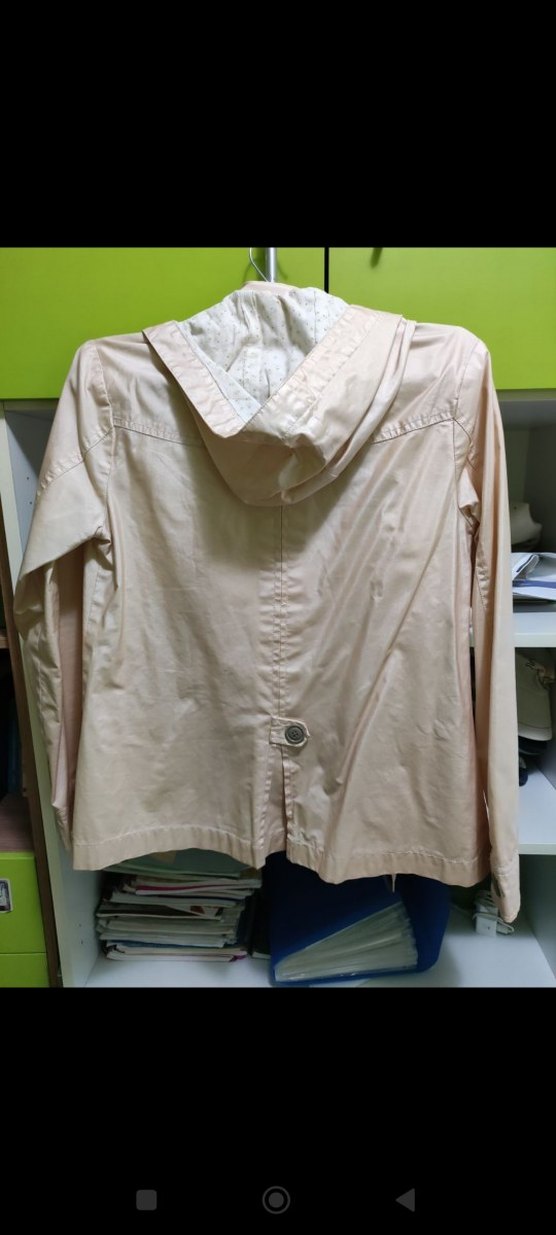 Bej Kadın Midi Boy Rahat Kesim Ceket - Görsel 2