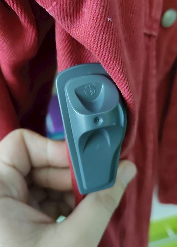 Kırmızı Erkek Denim Ceket - Görsel 4